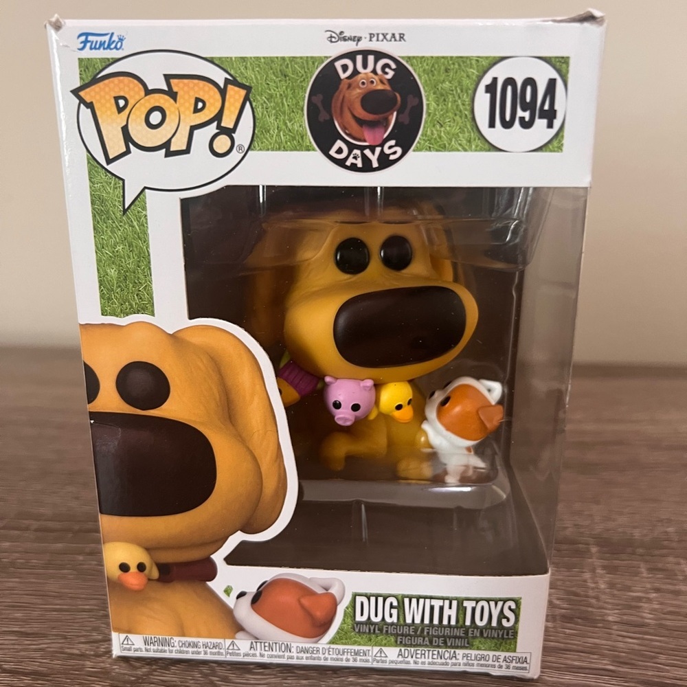 Funko Pop! Dug with Toys Vinyl Figure